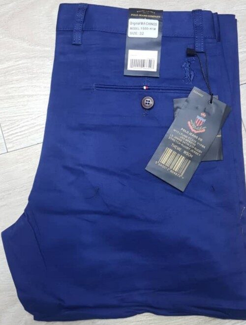 20240605_130556 stretch chinos polo ralph royal blue 1555-41#