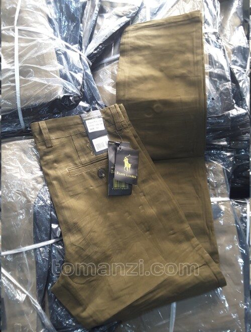 20240706_121315 thick chinos polo ralph lauren brown 22#