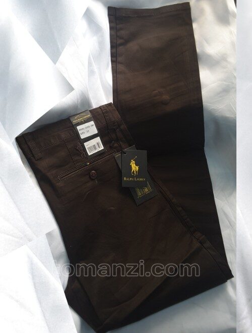 20240706_143802 stretch chinos polo ralph Coffee brown chocolate 1555-28#