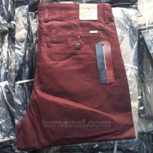stretch chinos tommy hilfiger wine color 1555-53#