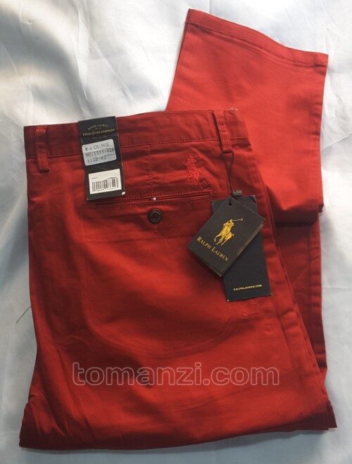 20240707_000457 stretch chinos polo ralph red 1555-42#