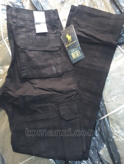 20240707_074358.1 COMBAT CARGO PANT CHINOS THICK MATERIAL BLACK 7#