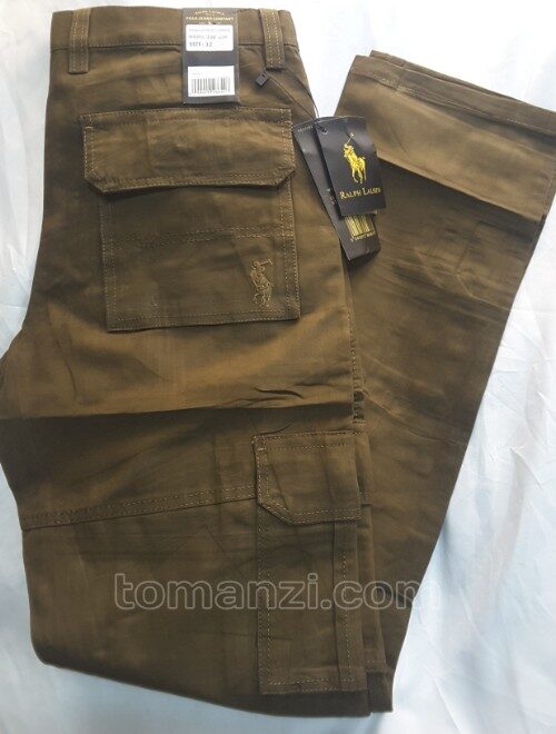 20240707_083902 COMBAT CARGO PANT CHINOS THICK MATERIAL BROWN 22#