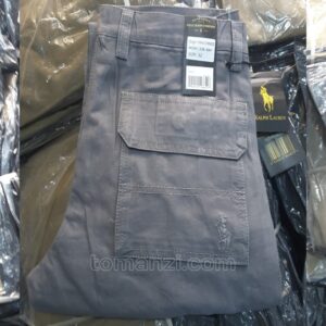 COMBAT CARGO PANT CHINOS THICK MATERIAL ASH GREY 68#