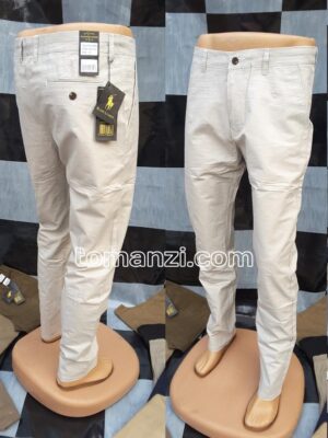 thick chinos polo ralph lauren off white 69#