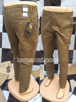 thick chinos polo ralph lauren brown 22#