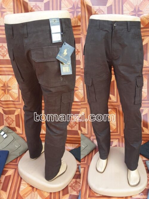 20250315_010247 COMBAT CARGO PANT CHINOS THICK MATERIAL CHOCOLATE BROWN 16#
