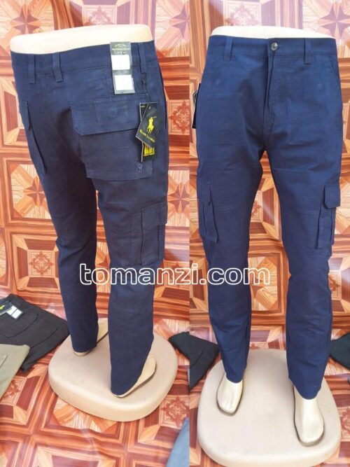 20250315_010812 COMBAT CARGO PANT CHINOS THICK MATERIAL NAVY BLUE 63#