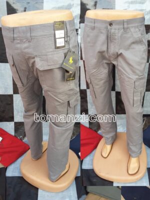 COMBAT CARGO PANT CHINOS THICK MATERIAL ASH GREY 68#