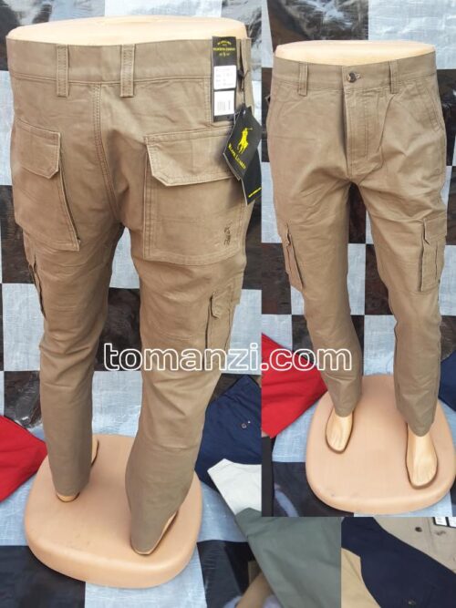 20250319_083237 COMBAT CARGO PANT CHINOS THICK MATERIAL BROWN 2#