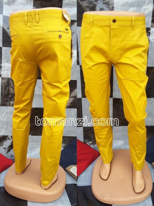 20250319_085119 stretch chinos tommy hilfiger yellow 1555-10#