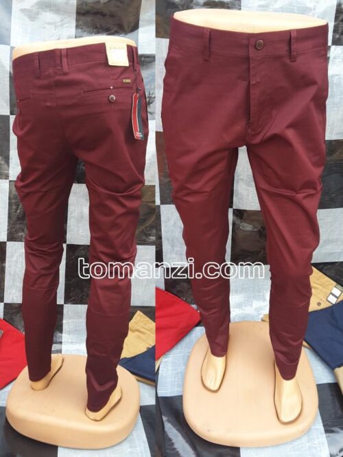 20250319_115659 stretch chinos polo ralph wine color 1555-53#
