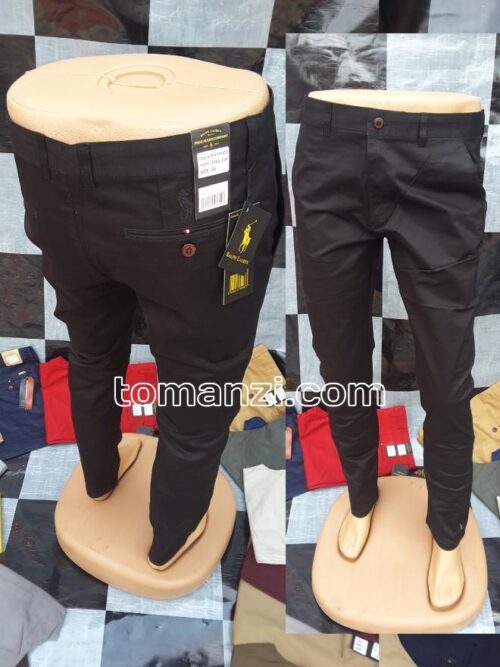 20250319_123544 stretch chinos polo ralph Charcoal black 1555-23#