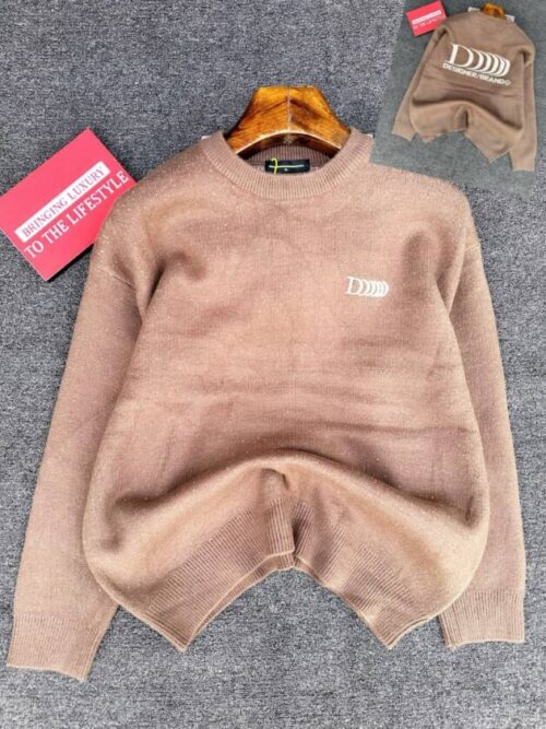 HIGH QUALITY ROUND-NECK CARDIGAN