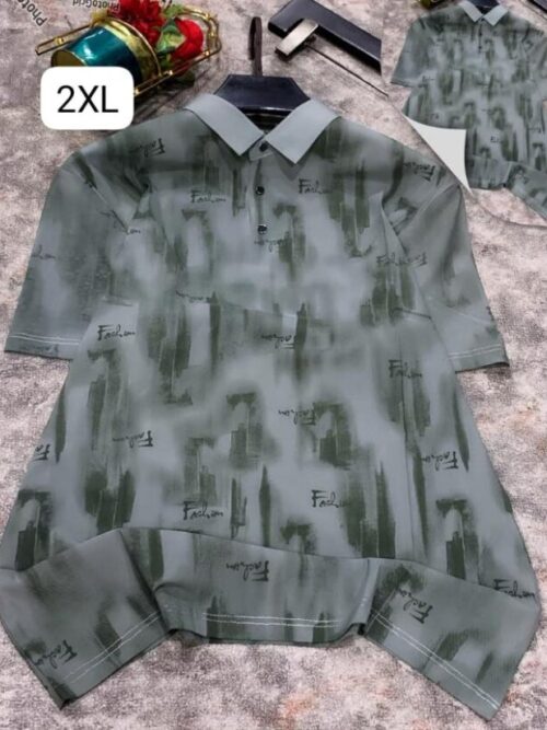 Collar neck polo