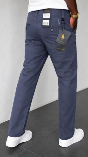 stretch chinos polo ralph royal blue 1555-41#